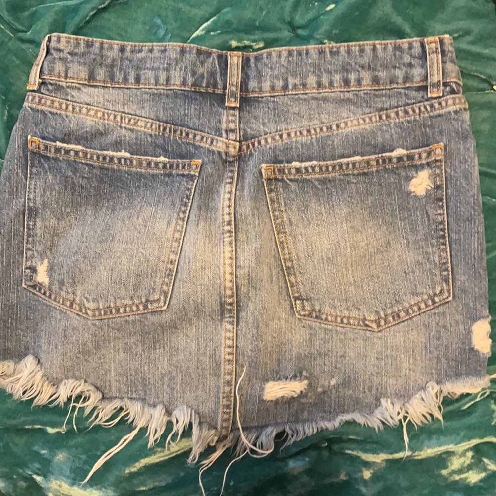 Free People Embroidered Mini skirt - Picture 2 of 3